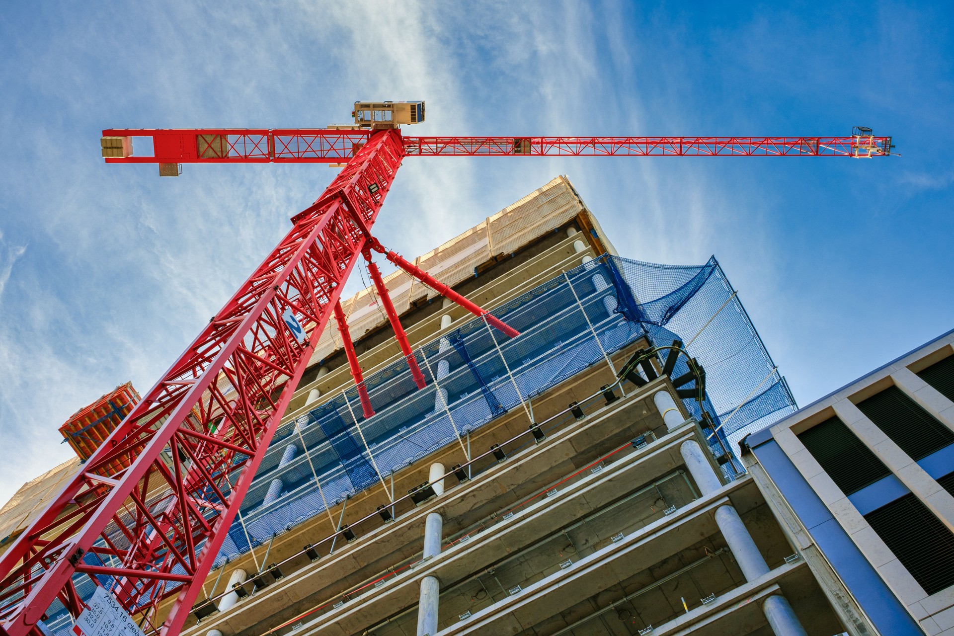 Highrise Building Site in Berlin.